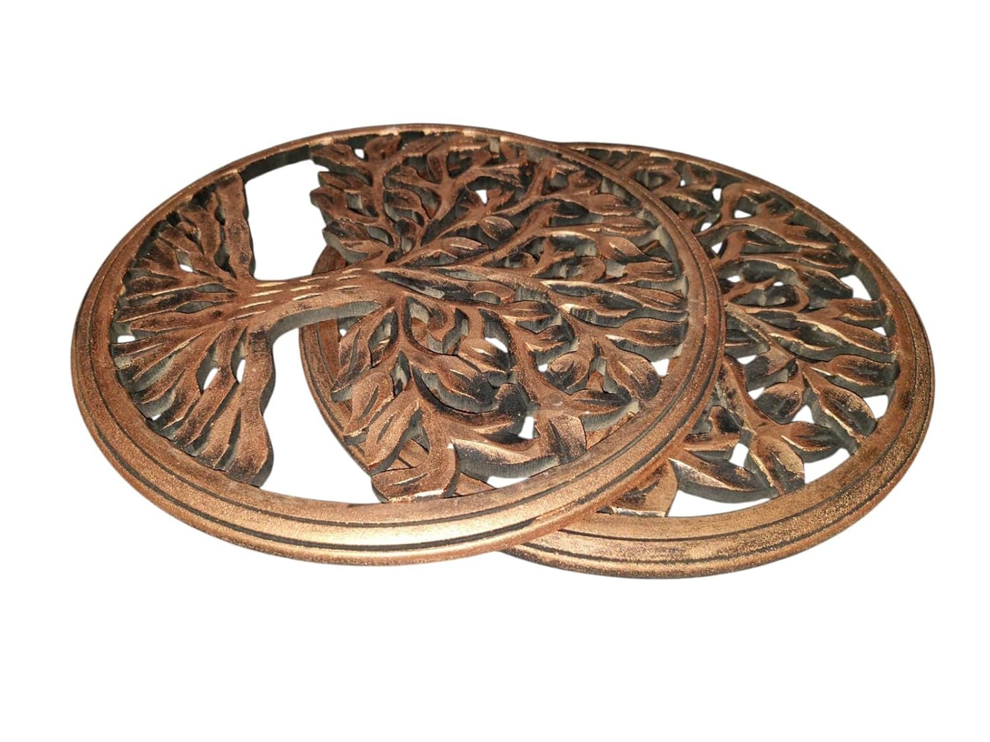 Set of 2 Wooden Wall Panels | Tree of Life